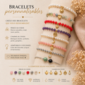 Bracelet Personnalisable – Pierre Naturelle au Choix | Fait Main & Acier Inoxydable