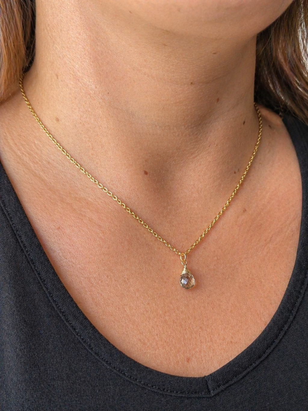 Collier en Perle de Cristal certifiée