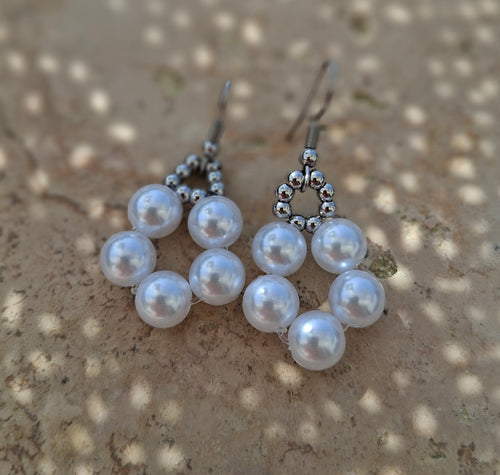 BOUCLES D OREILLES PERLES ELEGANCE - CHIC INTEMPOREL