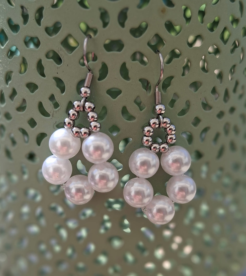 BOUCLES D OREILLES PERLES ELEGANCE - CHIC INTEMPOREL